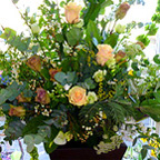 Large bespoke arrangements to order. £100 shown.